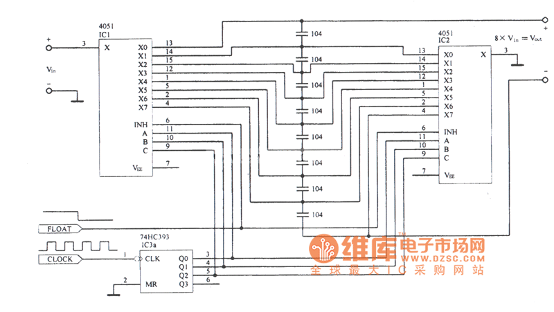 数字电路组成的放大电路图