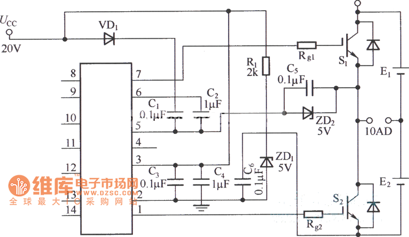 负压产生电路图