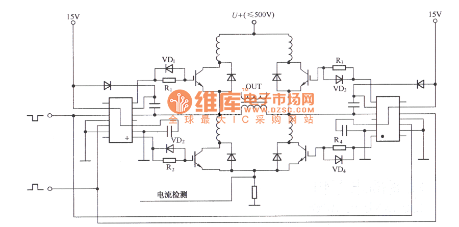 变换器中的应用电路图