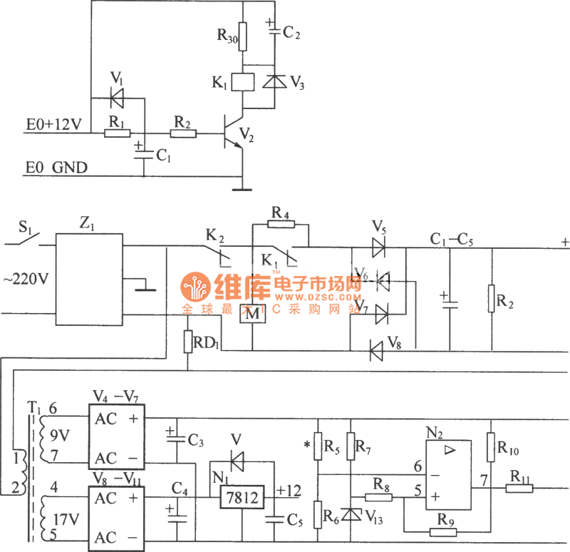 DZW75-48/50(50II)输入电路图
