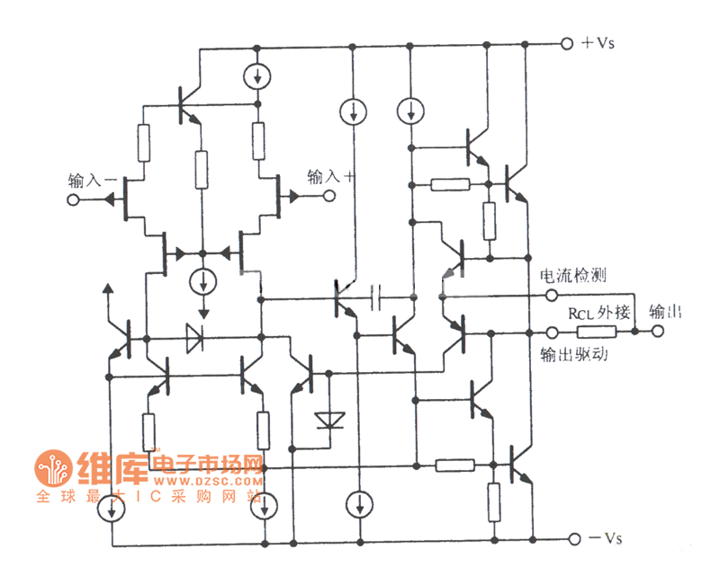 功率运算放大电路OPA541电路图