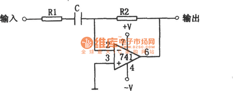 实用微分器电路图