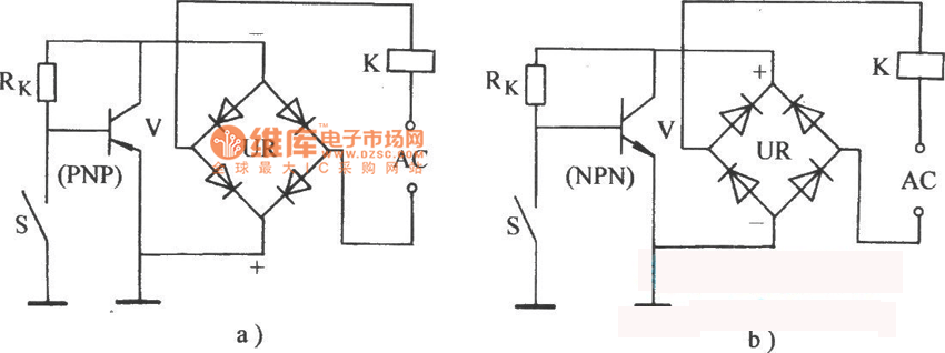 继电器电路图