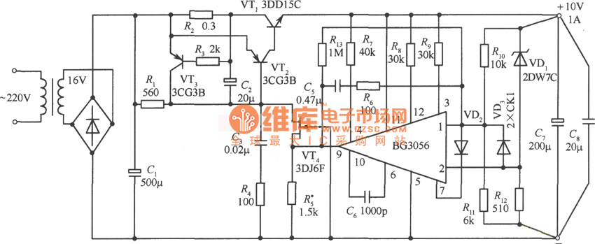 稳压电源电路图