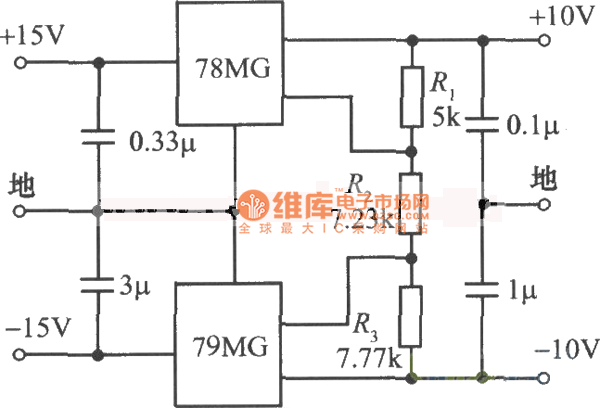 稳压电源电路图