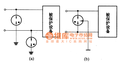 三点保护电路图