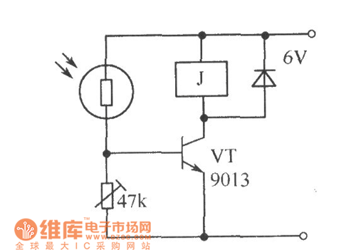 光控继电器图