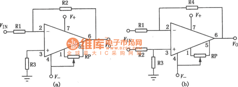 CFl55双电源高输入阻抗单运放电路图