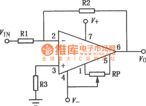 CF1456双电源通用型单运放电路图