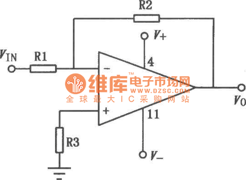 双电源通用型四运放电路图