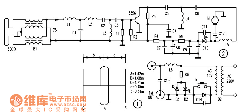 FM调频广播电路图