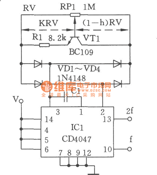 线性CMOS振荡器电路图