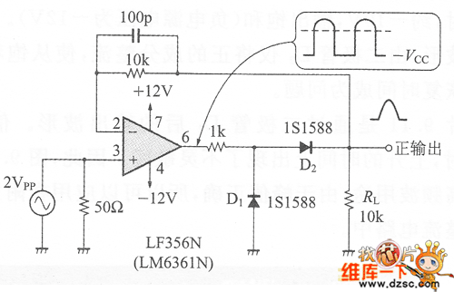 非反相理想二极管电路的构成