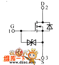 2SK3567、2SK3568、2SK3569内部电路图