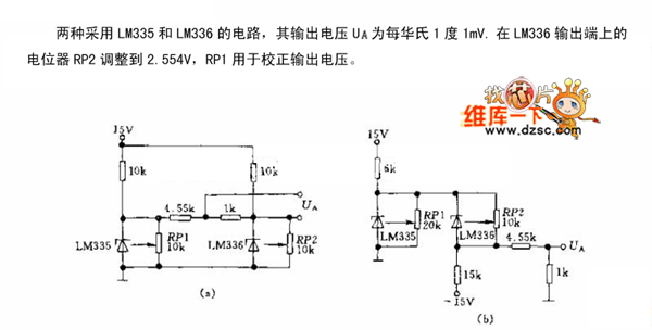 华氏温度表原理电路图