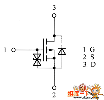 RSF014N03内部电路图
