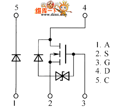 QS5U12、QS5U13内部电路图