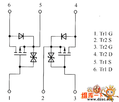 QS6J1内部电路图