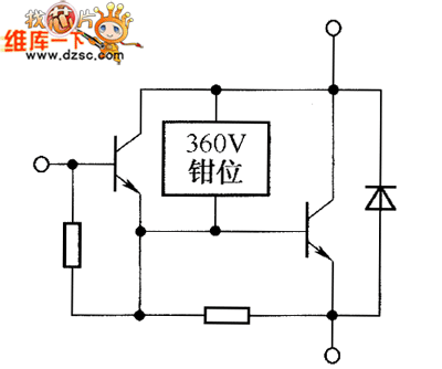 晶体三极管BUB323Z内部电路图