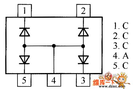 晶体二极管RKZ6.8Z4MFAKT内部电路图