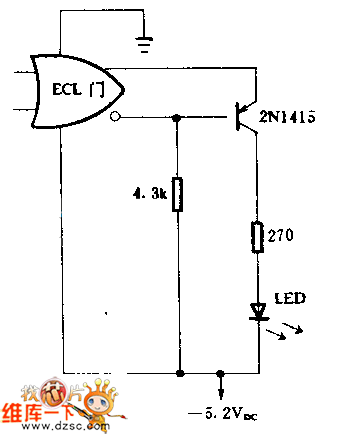 BCL至LED的接口电路图