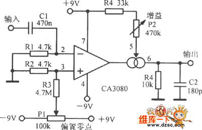 CA3080放大电路图