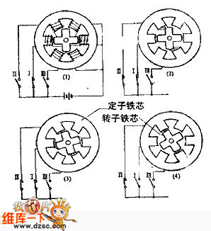 三相步进电机原理电路图