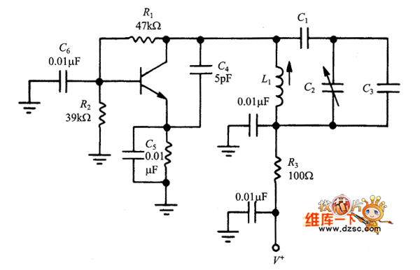 VHF VFO电路图