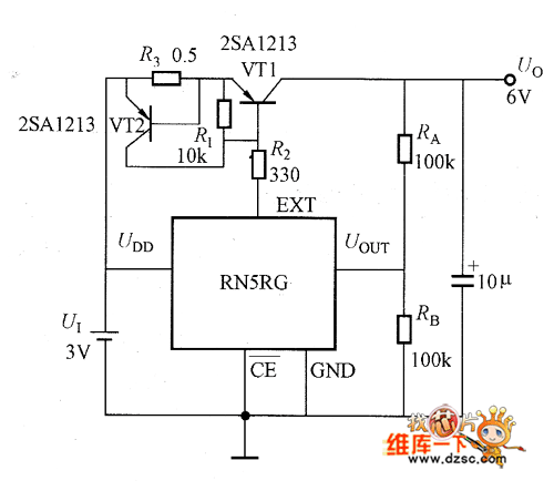 输出电压可调电路图