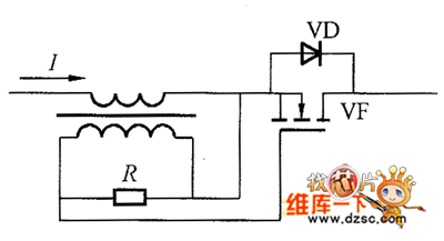 电压驱动MOSFET栅极的原理电路图