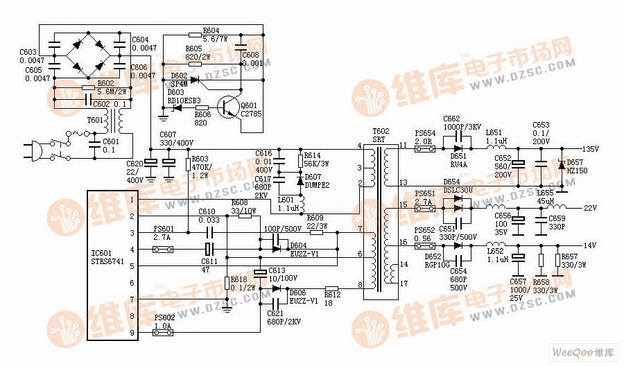 基于SONY F29电源电路