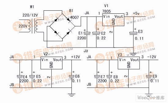 电源电路原理图