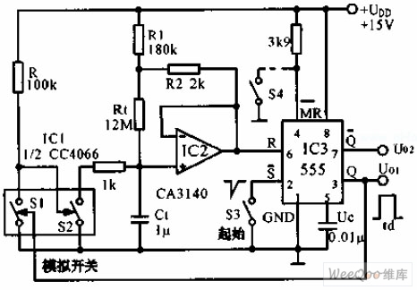 长延时电路图一