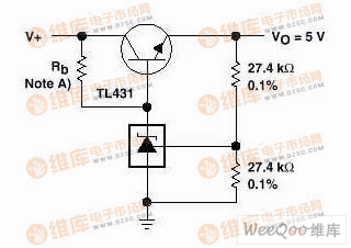 精密5V稳压器电路图