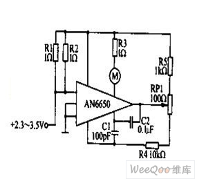 桥式直流电动机恒速电路