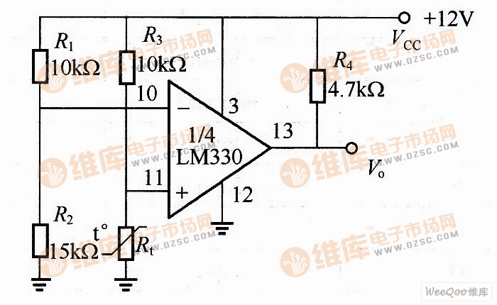 过热检测保护电路