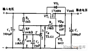 线性稳压电源电路图