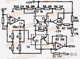 紧密电桥传感放大器电路