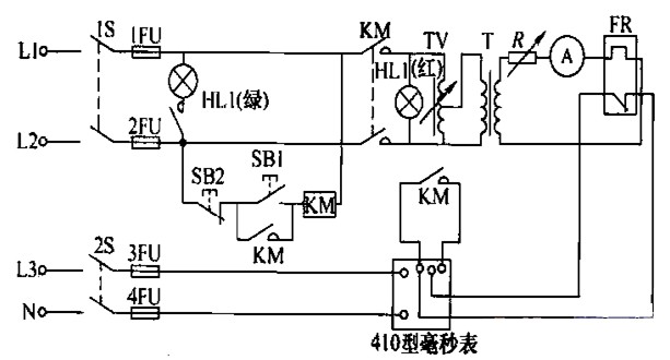 常用的热继电器检测仪电路图