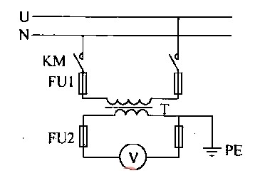 简单的电压互感器电路图