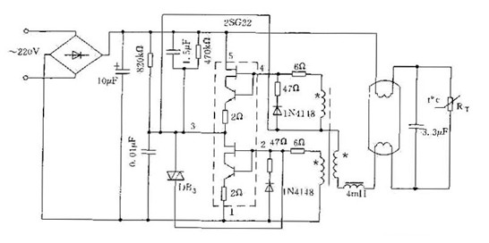 PT100温度传感器应用原理电路图