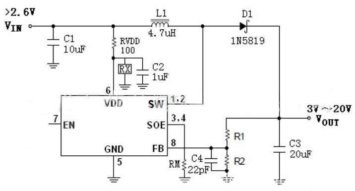 高性能的GS1662应用电路