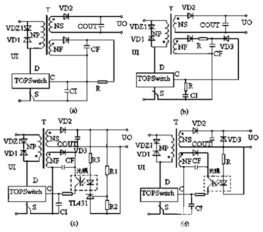 4类小功率通用的电压反馈电路图