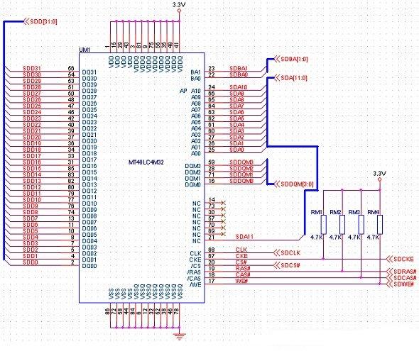 高速SDRAM存储器接口电路设计