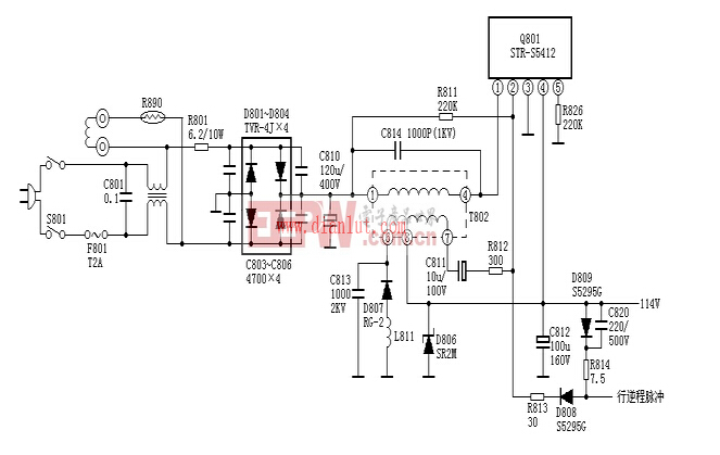 STR5412电源电路