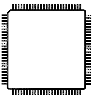 TMS320BC51PZ100引脚图