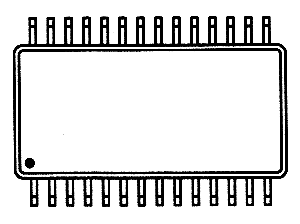 MAX3244ECUI引脚图