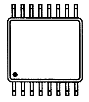 PCA9531PW引脚图