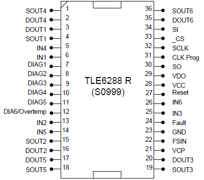 Схема включения tle4267