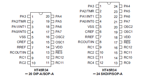 Ht48r06a 1 схема